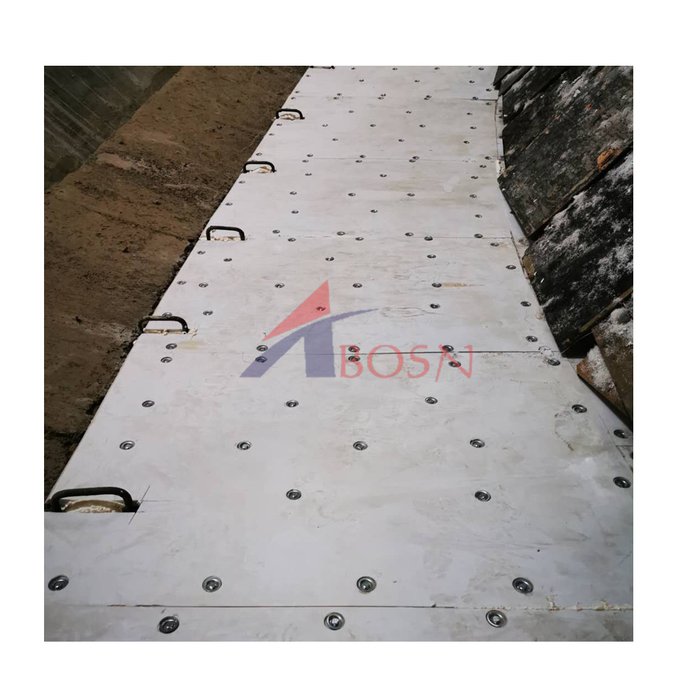 Non Stick Anti-static UHMW-PE Bulk Material Chute Conveyor Liner