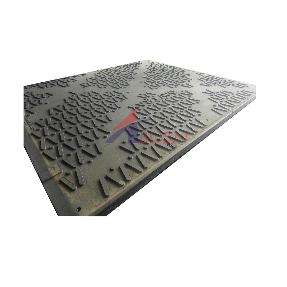 Heavy Duty Pressed UHMWPE Ground Protection Mat
