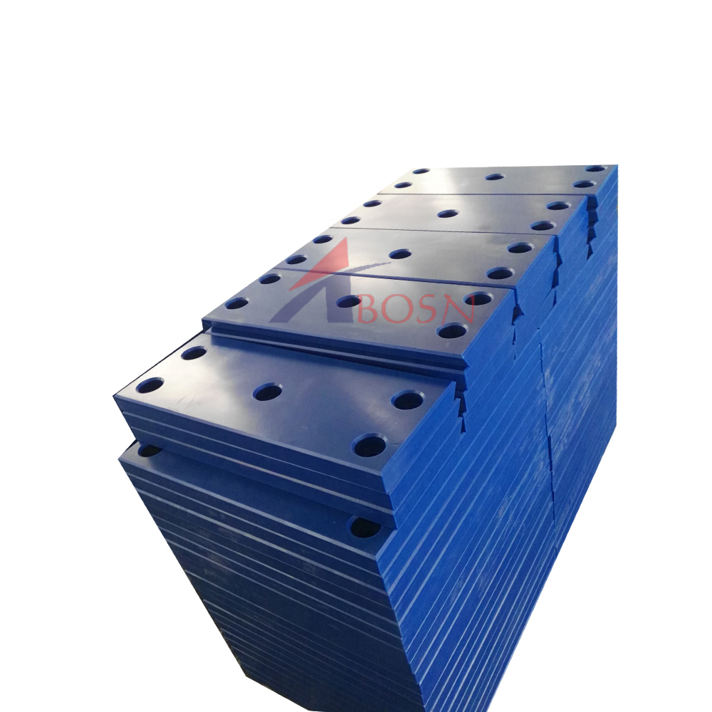 Excellent Abrasion Resistance UHMWPE Marine Fenders PE1000 Facing Pads