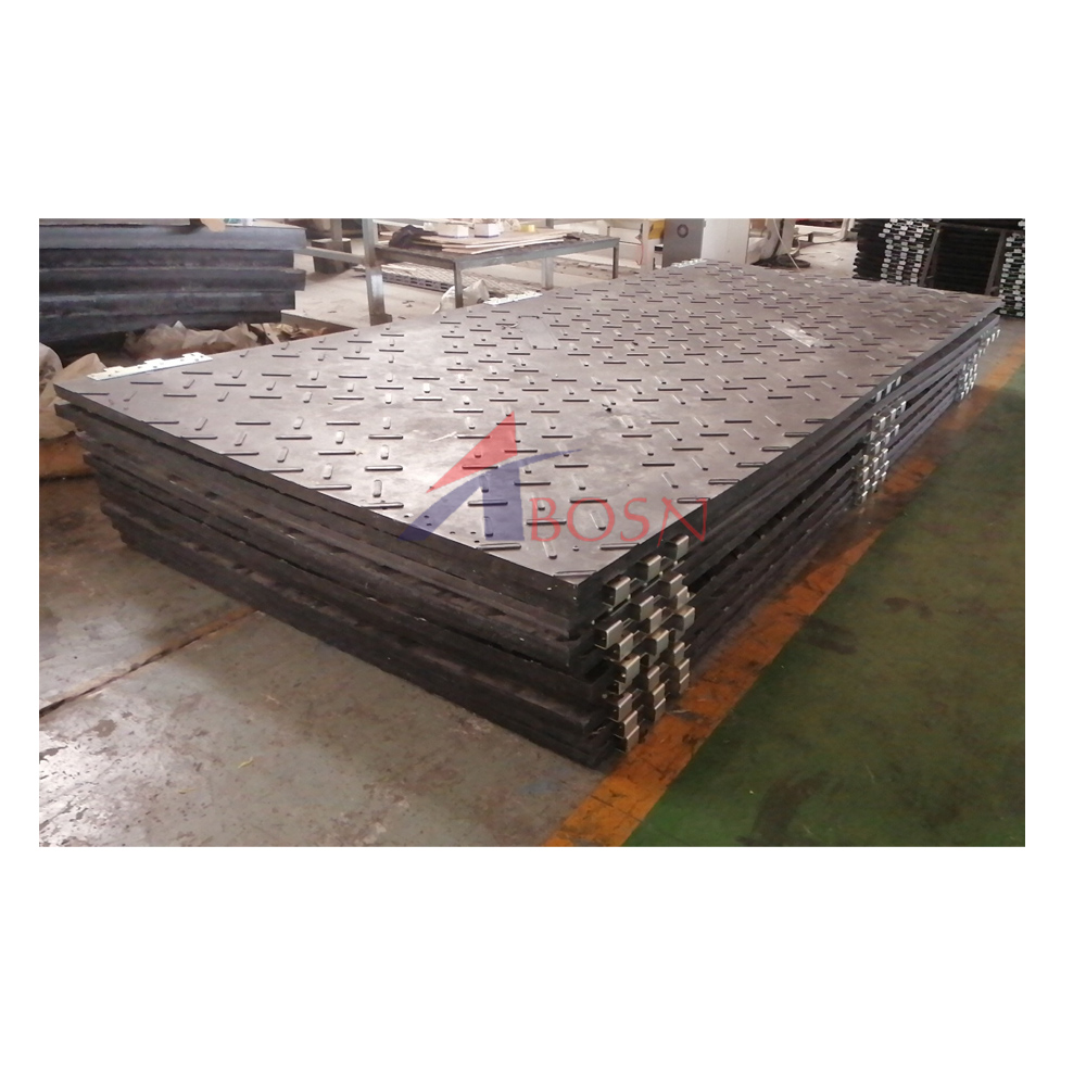 Pressed UHMWPE Composited Material Ground Protection Mat