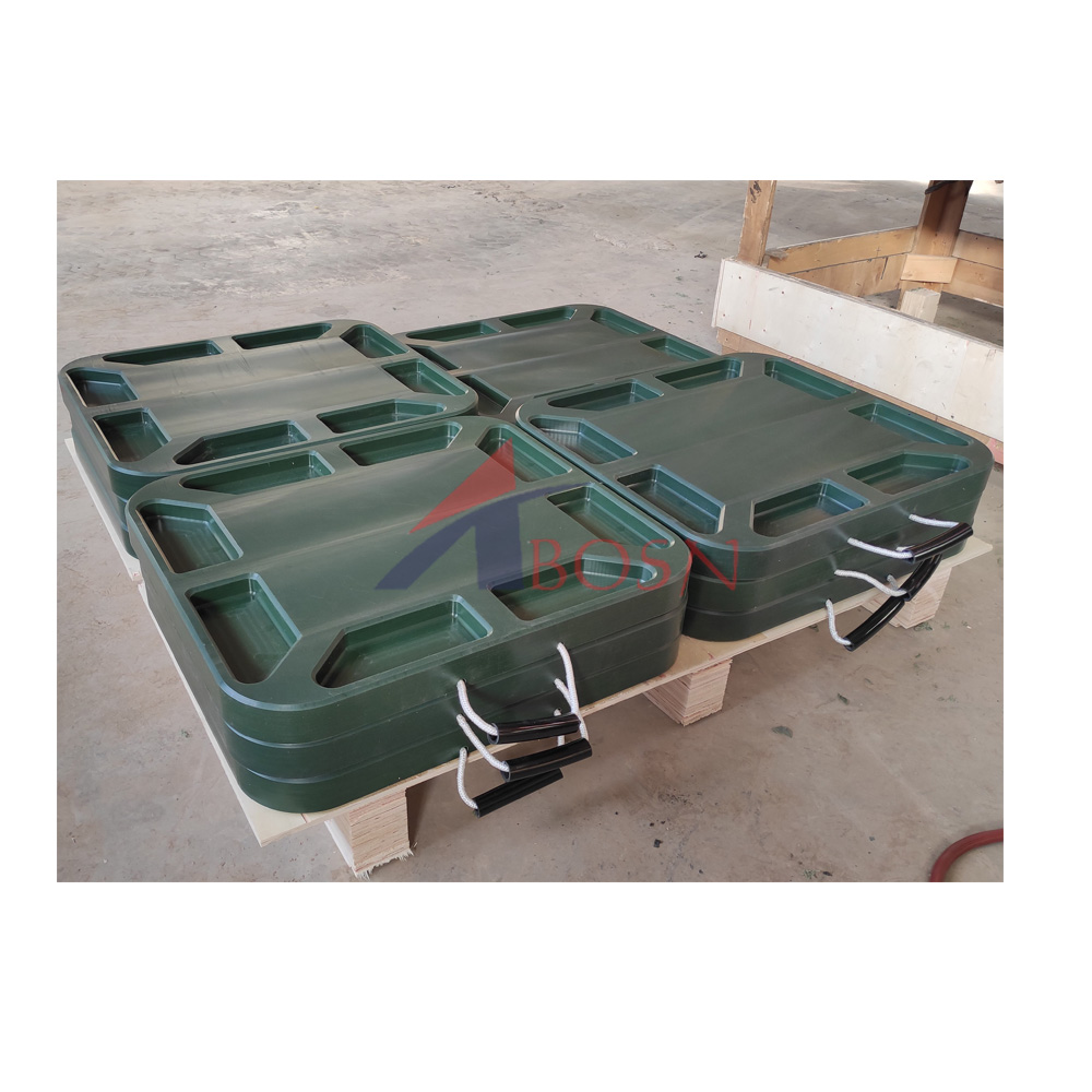Plastic Special Shape Non Standard Outrigger Pads Cribbing Pads
